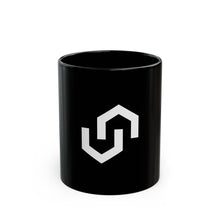 Load image into Gallery viewer, FlipSystem Logo ONLY 11oz Black FlipSystem Coffee Mug