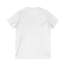 Load image into Gallery viewer, FlipSystem Logo ONLY Unisex Jersey Short Sleeve V-Neck Tee